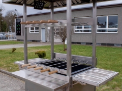 Catering Grill für Schaschliks