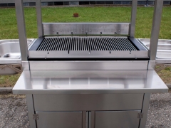 Catering Grill für Schaschliks