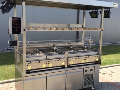 Catering Grill für Schaschliks