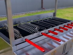 Catering Grill für Schaschliks