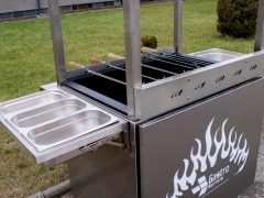 Catering Grill für Schaschliks