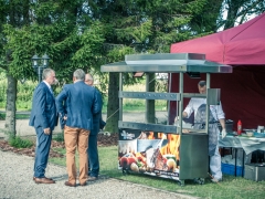 Catering Grill für Schaschliks